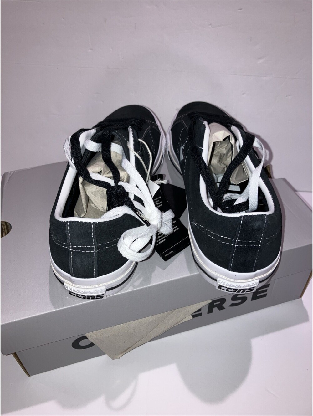 CONVERSE CONS One Star Pro OX Black White 171327C Men’s 10.5!Women’s 12 NEW - Picture 8 of 9